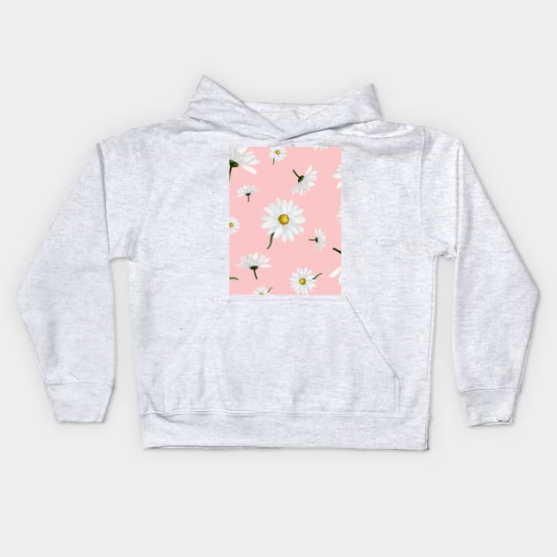 Daisies allover print Kids Hoodie by rlnielsen4